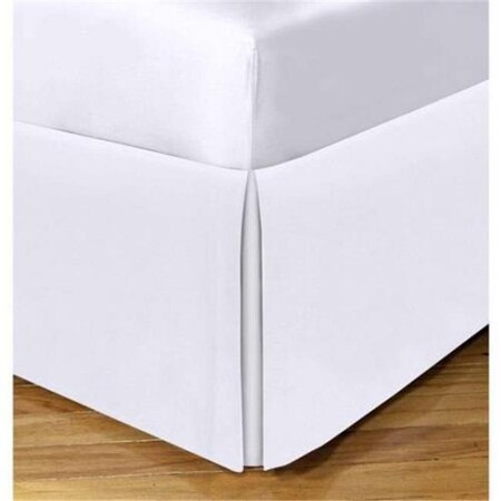 Todays Home Todays Home TOH24914WHIT06 Levinsohn Basic Cotton Rich 200TC Tailored 14 in. Bed Skirt White - Twin XL TOH24914WHIT06